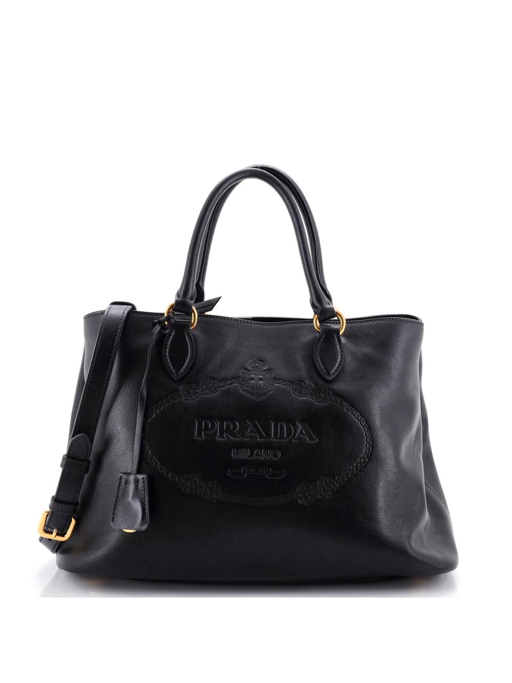 Prada Embossed Logo Convertible Open #342758P14B